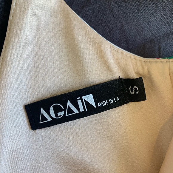 Again Silk like Dress - Picture 5 of 6